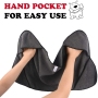 Dog Towel with Hand Pockets Microfiber Towel with Strong Absorption Fast Drying Dog Bath Towel