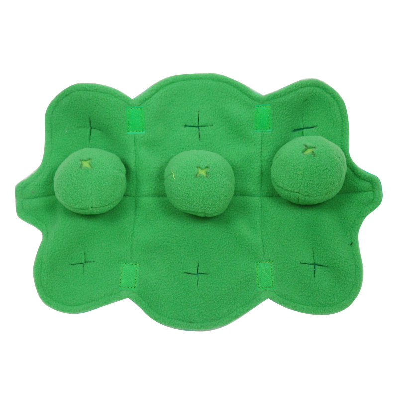 Cabbage Smell dog training toy IQ training play Smell pet supplies Puzzle slow food dog bowl