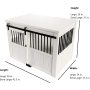 Dog Crate Sliding Barn Door Furniture For Indoor Use