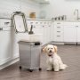 3 Piece Airtight Pet Food Container Combo dog food container with wheels