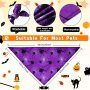 Halloween Dog Bandanas Thanksgiving Christmas Patriotic Holidays Pets Accessories for Small Medium Large Si
