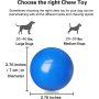 Dog Balls Toys for Aggressive Chewers,Durable Bouncy Dog Ball,Lightweight&Floating,Fetch Toys for Large Medium Dogs to Fetch,