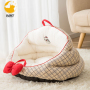 Comfortable Sleep Zone Reversible Cushion Pet Bed for Cats and Small Sized Dogs