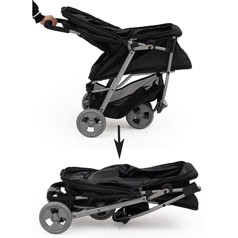 3 Wheel Pet Strollers for Small Medium Dogs & Cats,Jogging Stroller Hiking Stroller Travel Folding Doggy Carrier Strolling Cart,