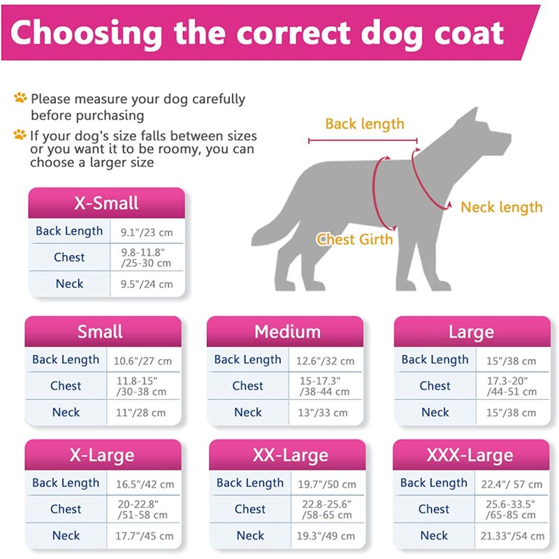 Dog Fleece Hoodie, Windproof Waterproof Dog Coat Fleece & Cotton Lined Warm Dog Jacket, Cold Weather Pet Apparel Clothes Vest