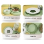 Pet Cat Bowl Automatic Feeder Dog Cat Food Bowl With Water Fountain Double Bowl Stand Dish For Cats