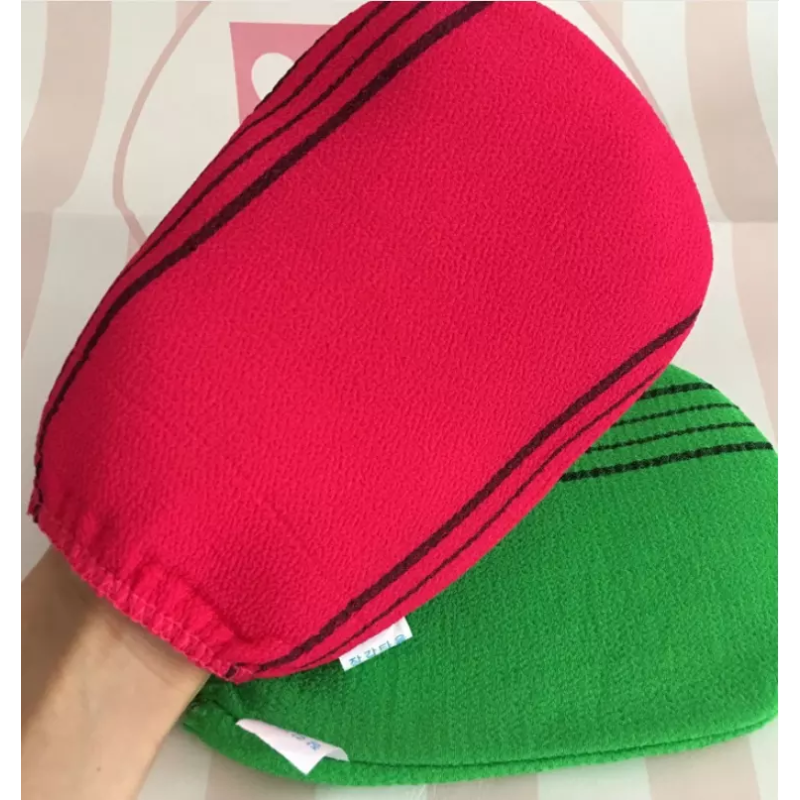 South Korean scrub towel wholesale in stock Exfoliating and scrubbing towel for bathroom