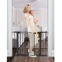 Extra Wide Child Gate with Door Child Gate Includes Extension Pressure Mounted Kit