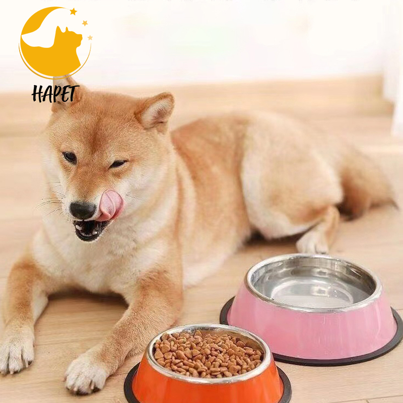 Wholesale Durable Factory Price Stainless Steel Bowl Custom Portable Luxury Pet Bowl
