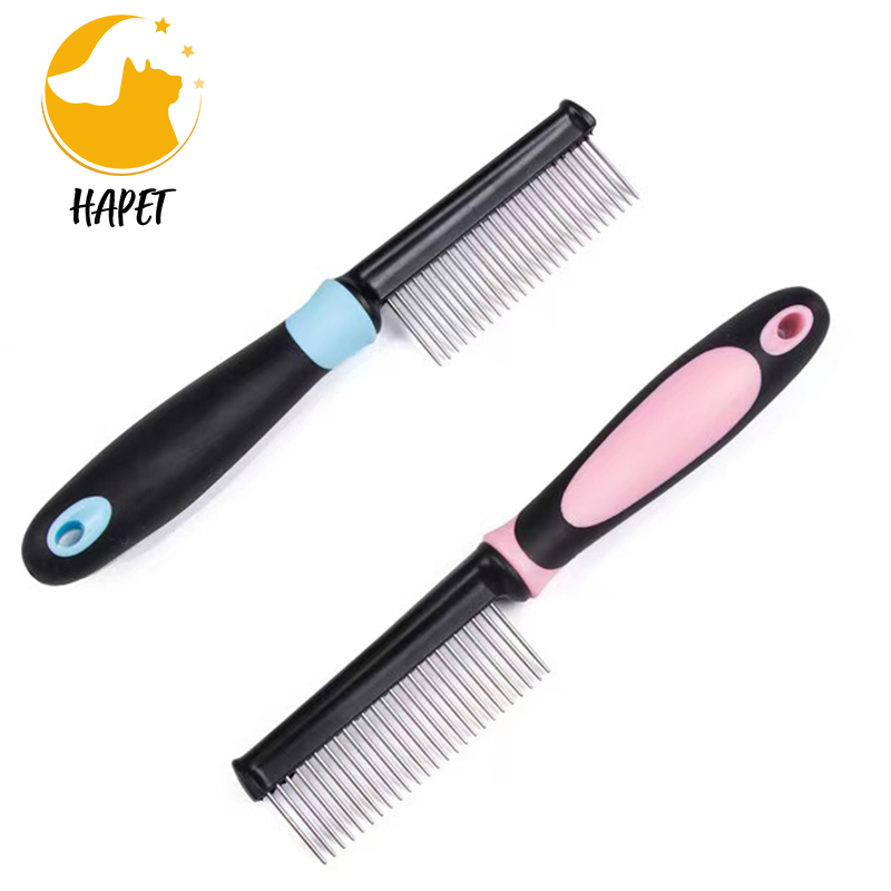Pet Comb for Dogs & Cats Pet Hair Comb for Home Grooming Kit Removes Knots