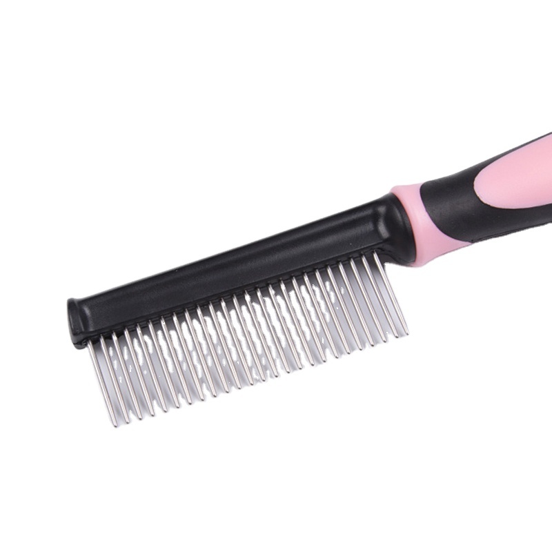 Pet Comb for Dogs & Cats Pet Hair Comb for Home Grooming Kit Removes Knots