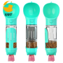 Multifunctional pet accompanying water food cup outdoor portable water pet water drinker