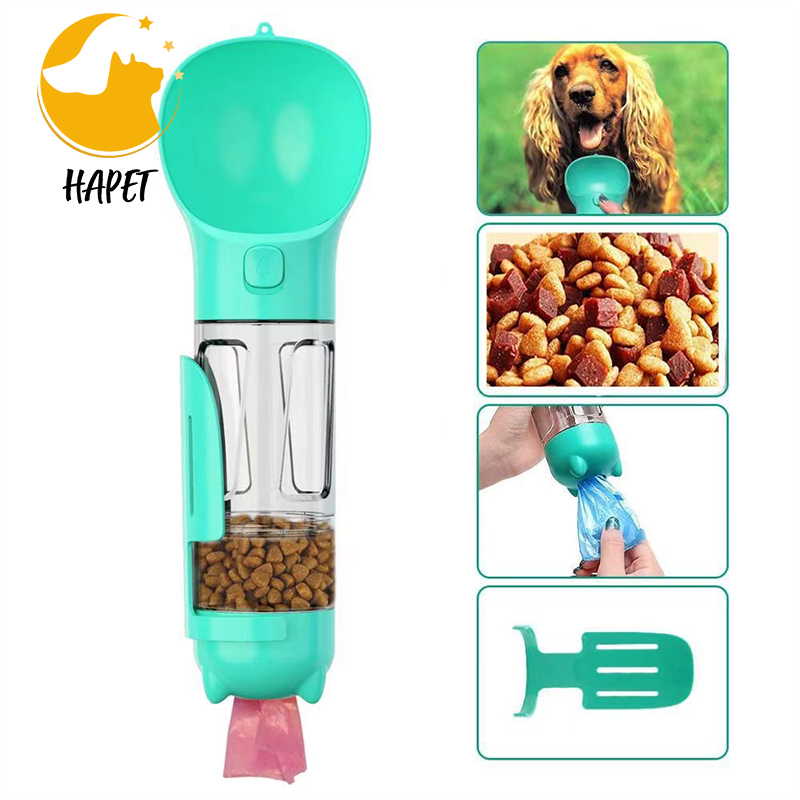 Multifunctional pet accompanying water food cup outdoor portable water pet water drinker