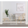 Wall Mounts and Hardware Configurable Baby Gate Use at Living Room For Pet