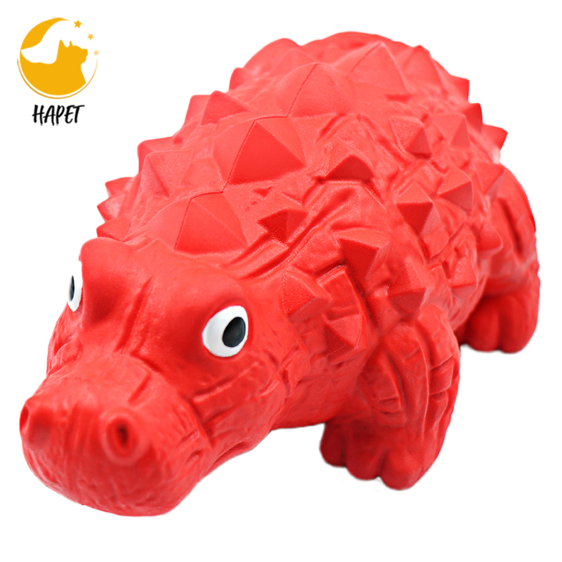 Pet toy large dog resistant to grinding teeth clean rubber toy boredom simulation dinosaur dog bite glue