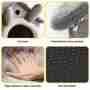 Manufacturing Winter Cat Bed Foldable Indoor Cats Puppy soft warm Cave Pet House With Plush Soft Cushion Velvet pet dog house