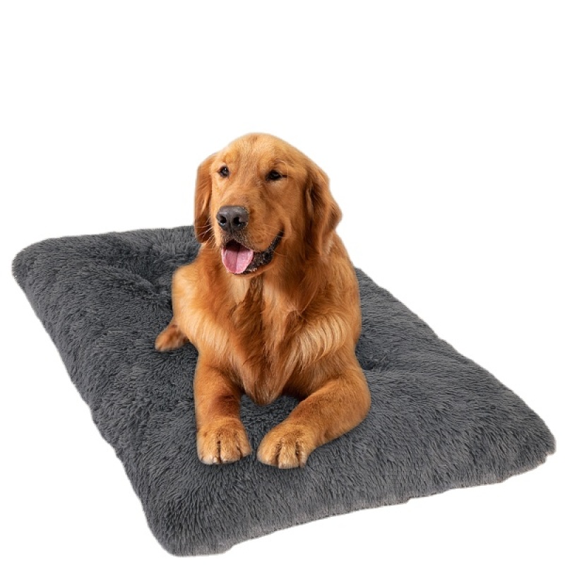Plush Soft Pet Beds, Dog beds & Furniture Washable Anti Slip Dog Crate Bed for Large Medium Small Dogs