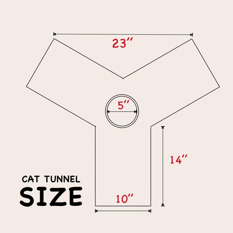 New Pet Cat Tunnel With Three Way Use Smart Cat Drill Bucket Folding For Cat Passage