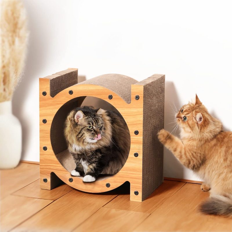 Quality Cat Scratching Board For Indoor, Modern  Pad House And Rest Play Fun Climb