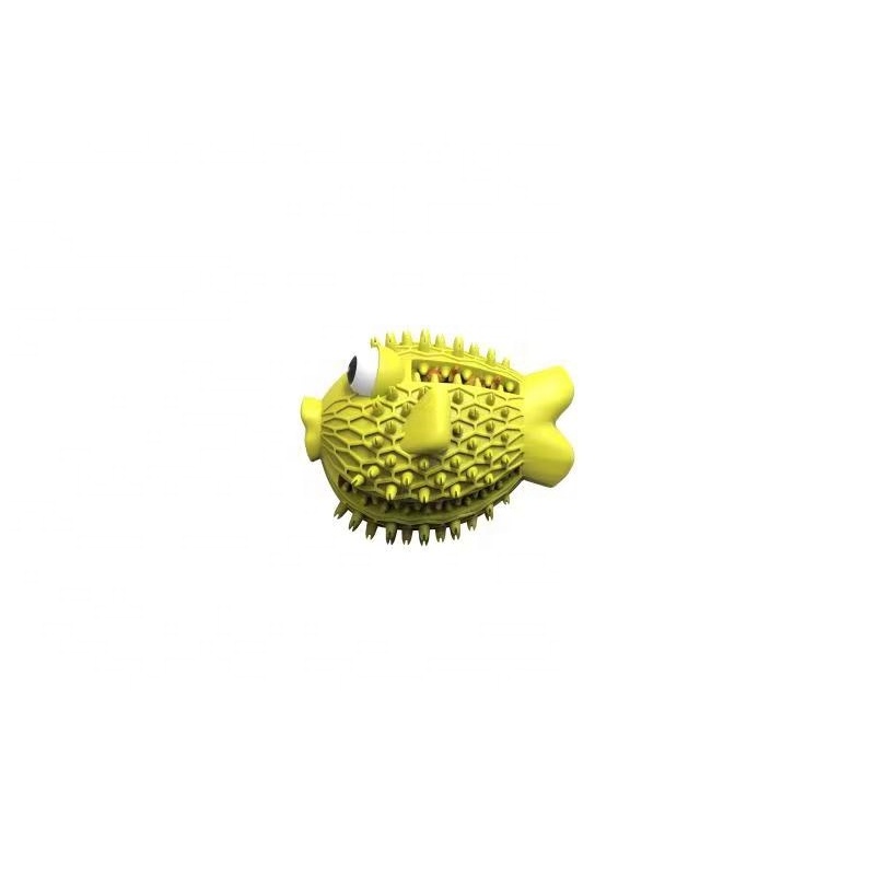 Rubber teeth cleaning toy dog interactive toy dog chew toy egg