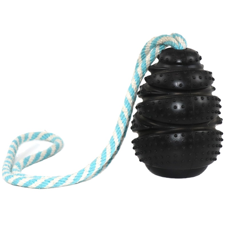 Durable Dog Tug Toy Chew Toy Treat Dispenser Non-Toxic Pet-Safe