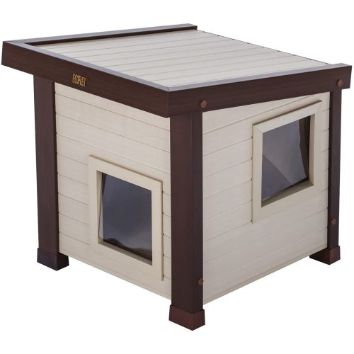 Outdoor Feral Cat House Shelter Use For Stray Pets