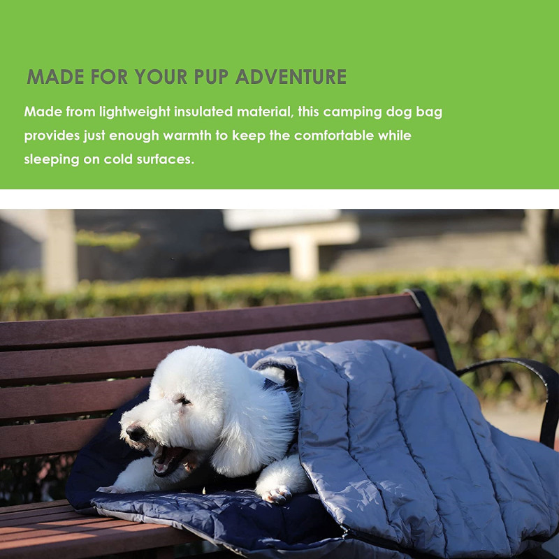 Self Warming Waterproof Cat Dog Cushion Bed Pad Sack Packable Cave Tent Sleeping Bag Nest Outdoor Pet Bed Burrow Hut Pet Bed Mat