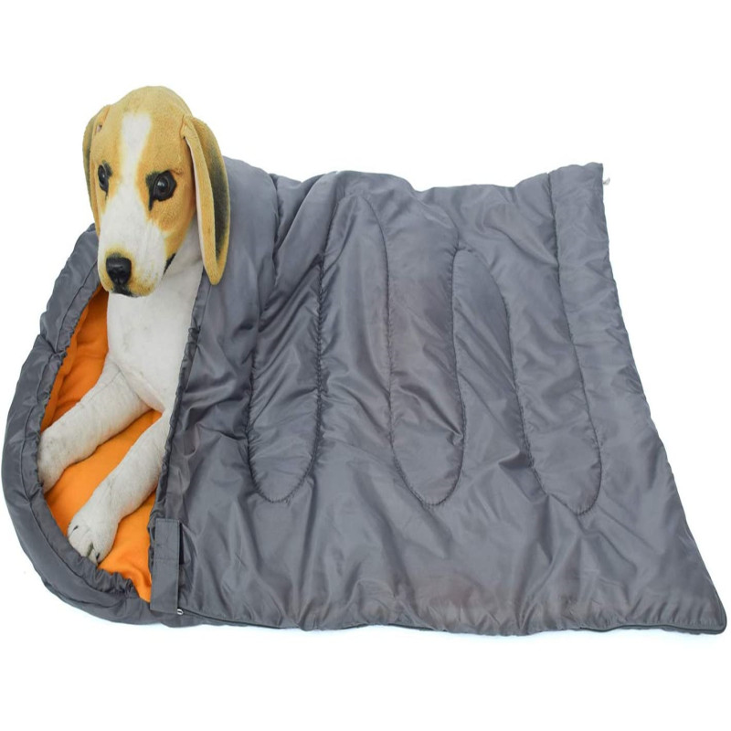 Self Warming Waterproof Cat Dog Cushion Bed Pad Sack Packable Cave Tent Sleeping Bag Nest Outdoor Pet Bed Burrow Hut Pet Bed Mat