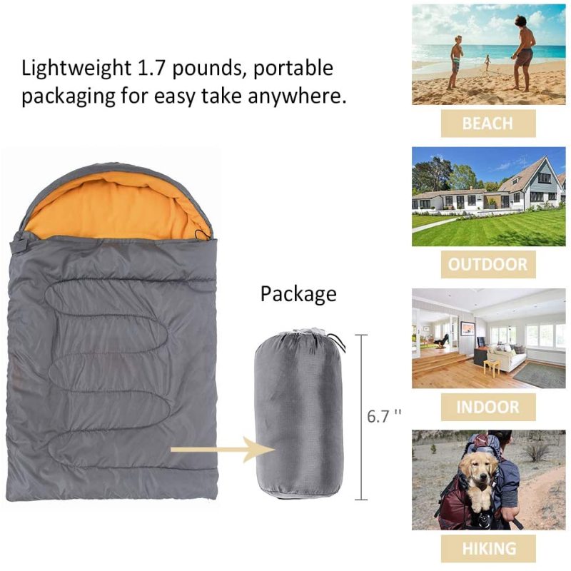 Self Warming Waterproof Cat Dog Cushion Bed Pad Sack Packable Cave Tent Sleeping Bag Nest Outdoor Pet Bed Burrow Hut Pet Bed Mat