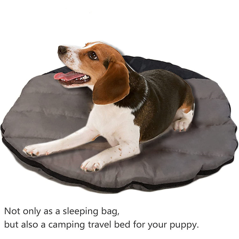 Self Warming Waterproof Cat Dog Cushion Bed Pad Sack Packable Cave Tent Sleeping Bag Nest Outdoor Pet Bed Burrow Hut Pet Bed Mat