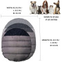 Self Warming Waterproof Cat Dog Cushion Bed Pad Sack Packable Cave Tent Sleeping Bag Nest Outdoor Pet Bed Burrow Hut Pet Bed Mat