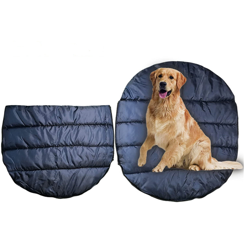 Self Warming Waterproof Cat Dog Cushion Bed Pad Sack Packable Cave Tent Sleeping Bag Nest Outdoor Pet Bed Burrow Hut Pet Bed Mat