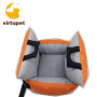 Pet Car Seat Deluxe Travel Bed Dog Booster Car Seat Premium Quality with Clip-on Safety Leash memory foam dog travel bed