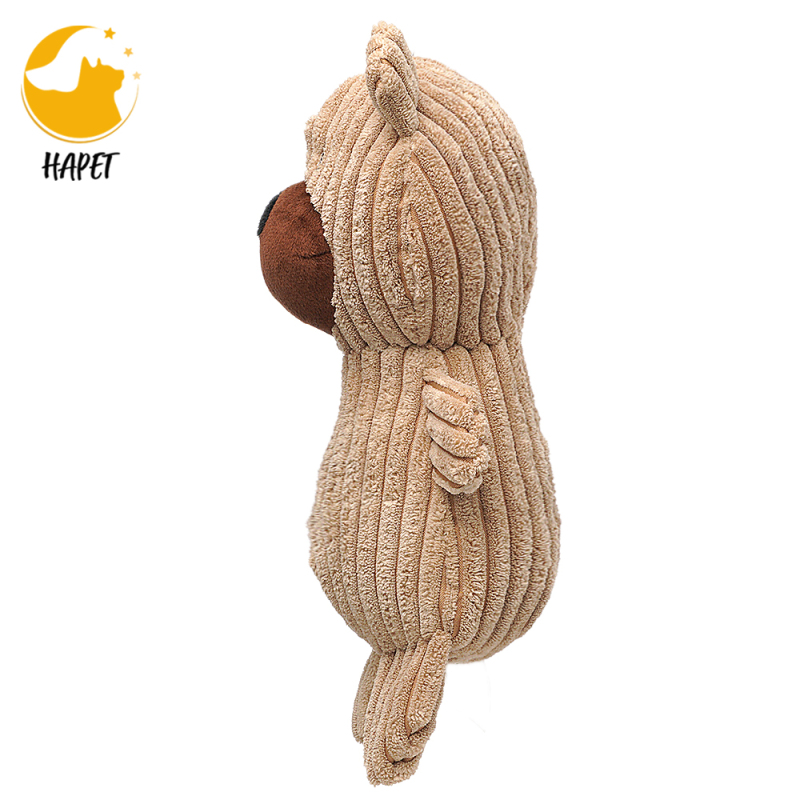 Pet Dog Toys for Dogs Soft Animal Bear Interactive Cute Aid Good Behavioral Training