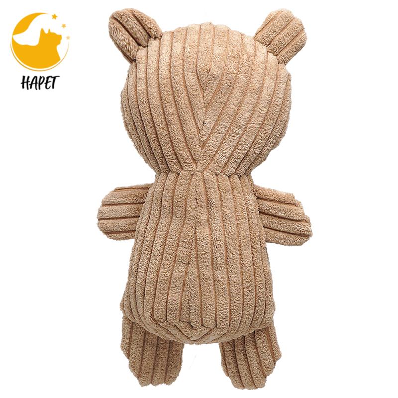 Pet Dog Toys for Dogs Soft Animal Bear Interactive Cute Aid Good Behavioral Training