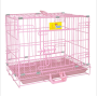 Dog Crates for Dogs - Dog Crate Pet Cage Double-Door Wire Metal Kennel Cages with Divider Panel & Tray Foldable & Portable