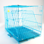 Dog Crates for Dogs - Dog Crate Pet Cage Double-Door Wire Metal Kennel Cages with Divider Panel & Tray Foldable & Portable