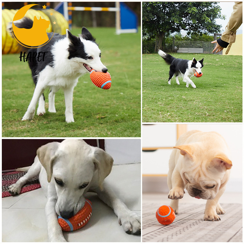 Latex Pets Football Dog Toy Durable and Water Resistant Pet Products