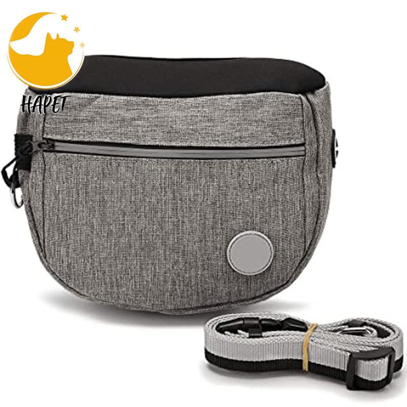 Dog Treat Pouch for Training Portable Dog Walking Fanny Pack Built