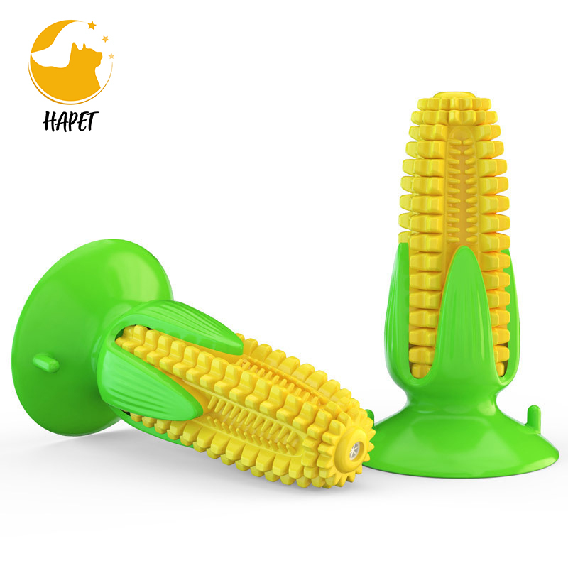Puppy Teething Chew Toys Corn Stick Tough Toys for Training and Cleaning Teeth