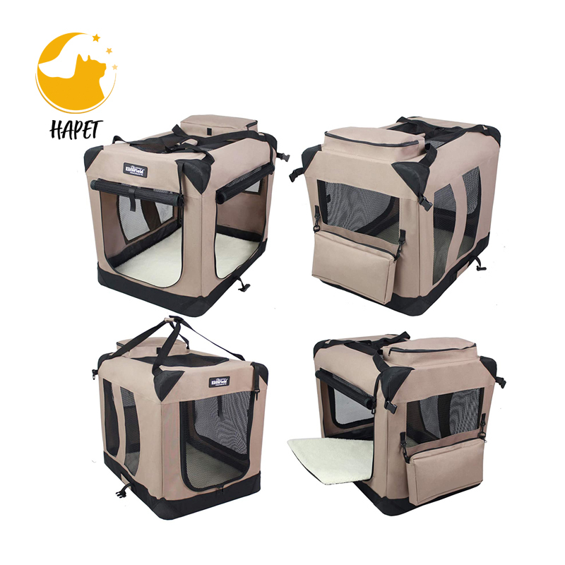 Bicycle Basket for Dogs and Cats Sport Style Light Nylon Material Detachable Carrier with Shoulder Strap Removable