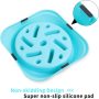 Interactive Bloat Durable Slow Feeder Dog Bowls Preventing Choking Healthy
