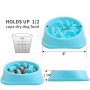 Interactive Bloat Durable Slow Feeder Dog Bowls Preventing Choking Healthy