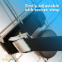 Dog Car Barrier Adjustable Large Pet Wire Mesh Divider