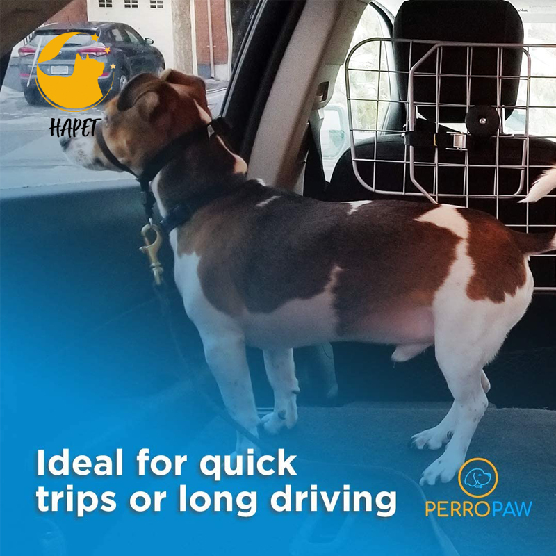 Dog Car Barrier Adjustable Large Pet Wire Mesh Divider