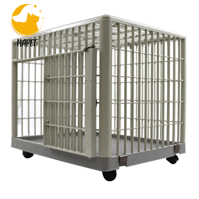 Pet Heavy Duty Dog Pet Cage Kennel with Wheels Pet Products