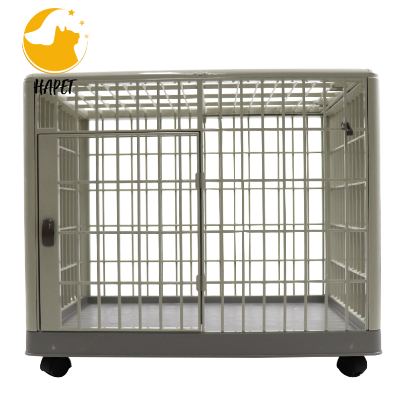 Pet Heavy Duty Dog Pet Cage Kennel with Wheels Pet Products