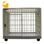 Pet Heavy Duty Dog Pet Cage Kennel with Wheels Pet Products