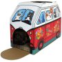 Easy Assembling Detachable Cat Dog Bed House Indoor Cardboard Cave Tent Replaceable Scratching Pet Bed Burrow Hut Pet Condo