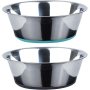 Manufacturer Pet Feeding Bowl Easy Clean Pet Bowl Stainless Steel Anti Slip Dog Bowls
